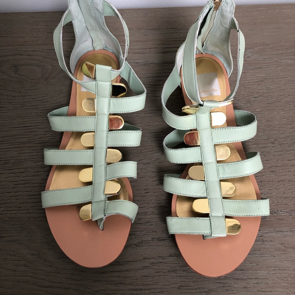 Dolce Vita Cyprus Mint Green/Gold Sandal